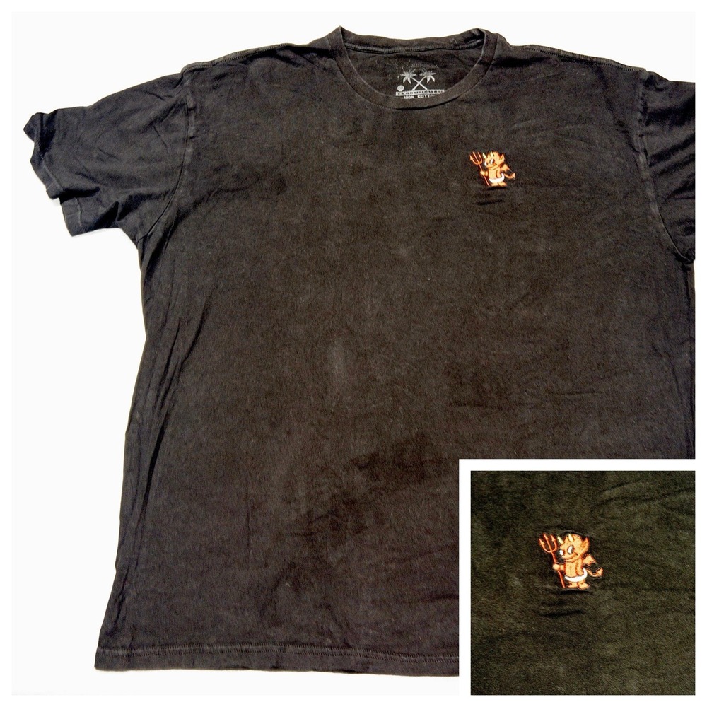 Riot Society T Shirt Devil Logo Mens‎ XXL